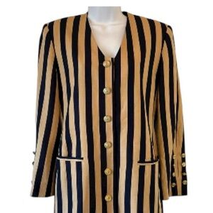 90s Vintage Retro Glam Shabby Chic Academia 
Apart Blazer